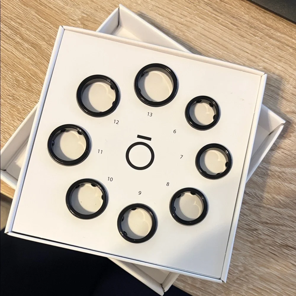 Oura Black Ring Set